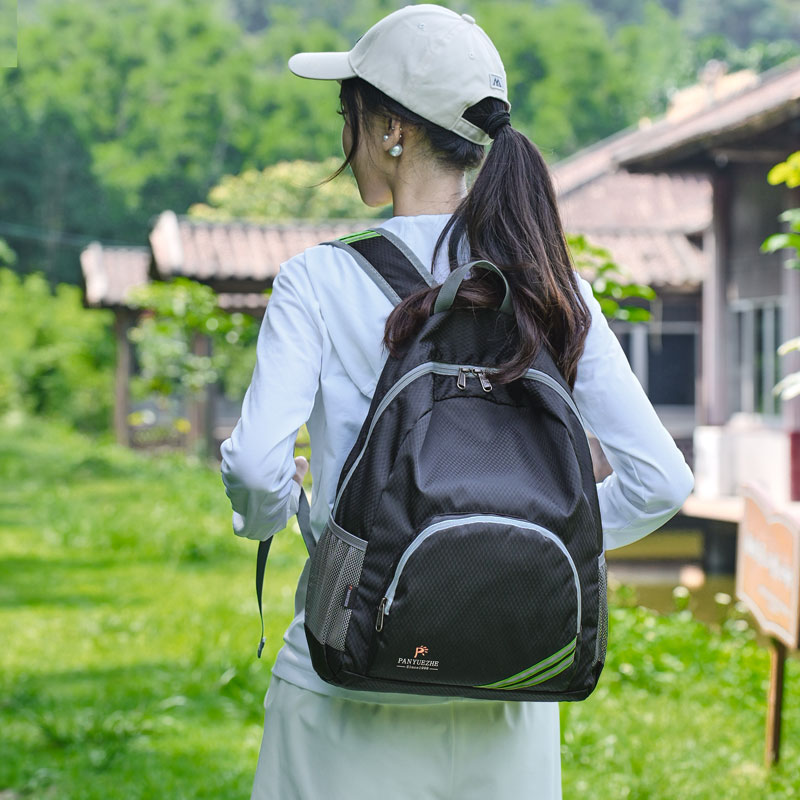 背包女户外运动旅游防水旅行登山皮肤包大容量超轻便便携双肩包男