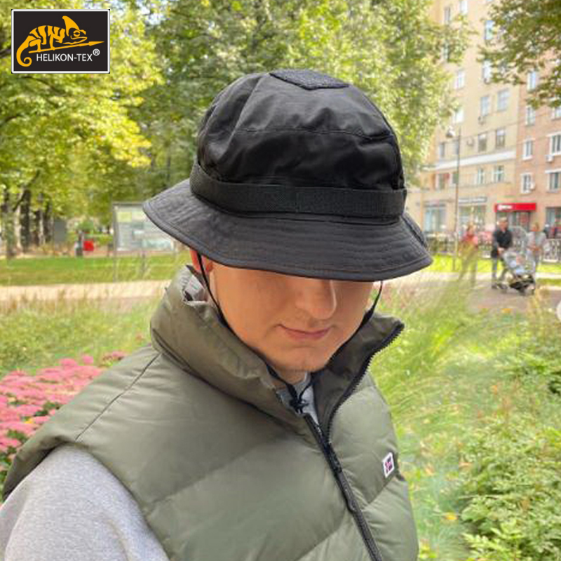 helikon赫利肯CPU圆边帽战术奔尼帽男夏季户外防晒渔夫帽耐磨透气 - 图1