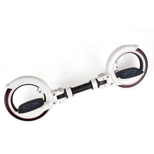 新款青少年极限运动两轮滑板车成人双轮脚踏滑板车风火轮代步鞋 - 图0