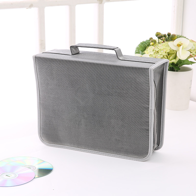 CD盒256片装大容量光碟收纳包高档丝光布碟片册双面光盘盒子DVD夹,淘宝优惠券,粉丝福利购,淘宝优惠卷