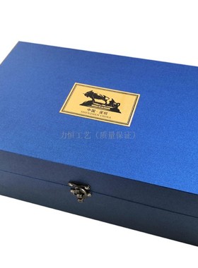 深圳特色文化礼品大理石仿青铜拓荒牛纪念办公笔筒摆件孺子牛雕塑