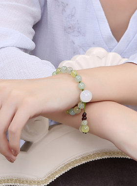 纯然饰品铃铛小清新风可爱白玛瑙