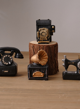 复古树脂迷你小摆件拍摄道具