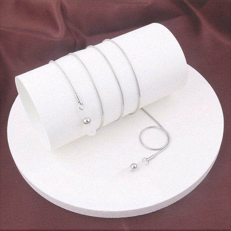 眼睛复古防滑掉配件眼镜挂脖固定带 古悠链条