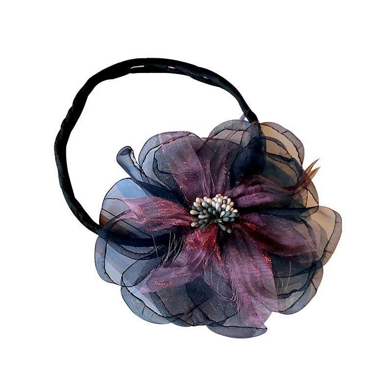 工具韩版优雅可爱员工花苞头卷发器 古悠发饰