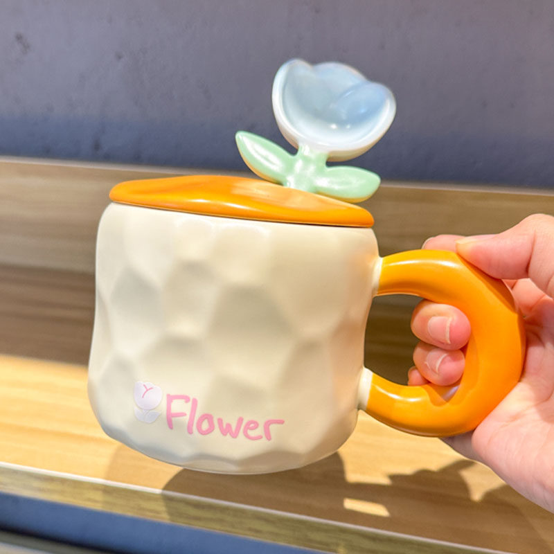 郁金香伴手礼女伴娘实用小礼品女生闺蜜高颜值水杯创意母亲节礼物