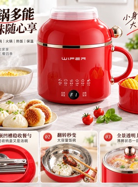 多功能上蒸下煮电煮锅