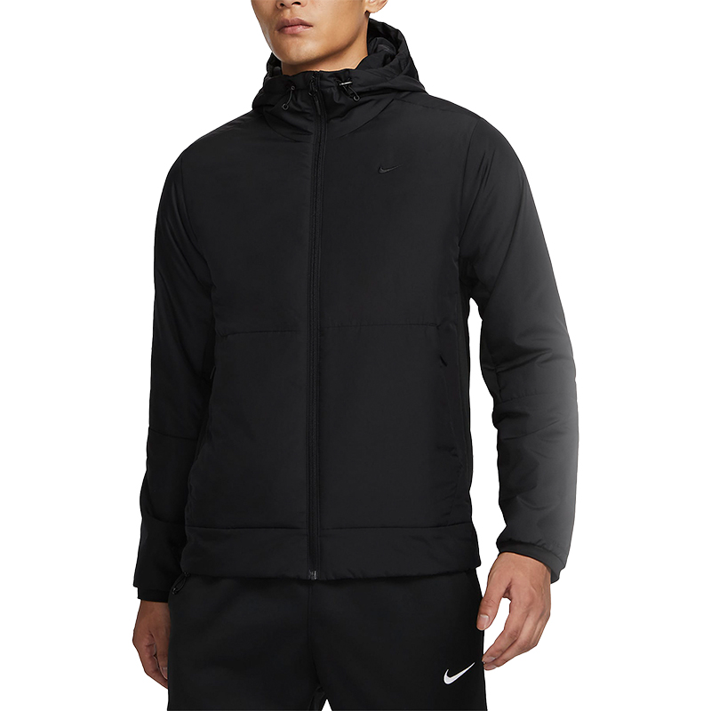 Nike/耐克正品冬季新款男子保暖防风连帽运动棉衣FB7545-图3