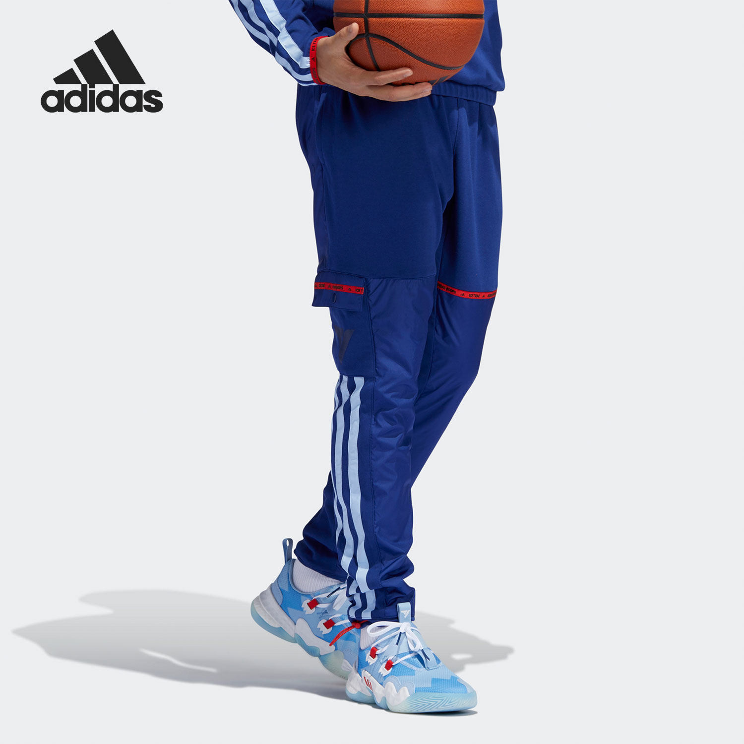 Adidas/阿迪达斯正品TRAE PANT 男子篮球运动训练长裤H56315,淘宝优惠券,粉丝福利购,淘宝优惠卷