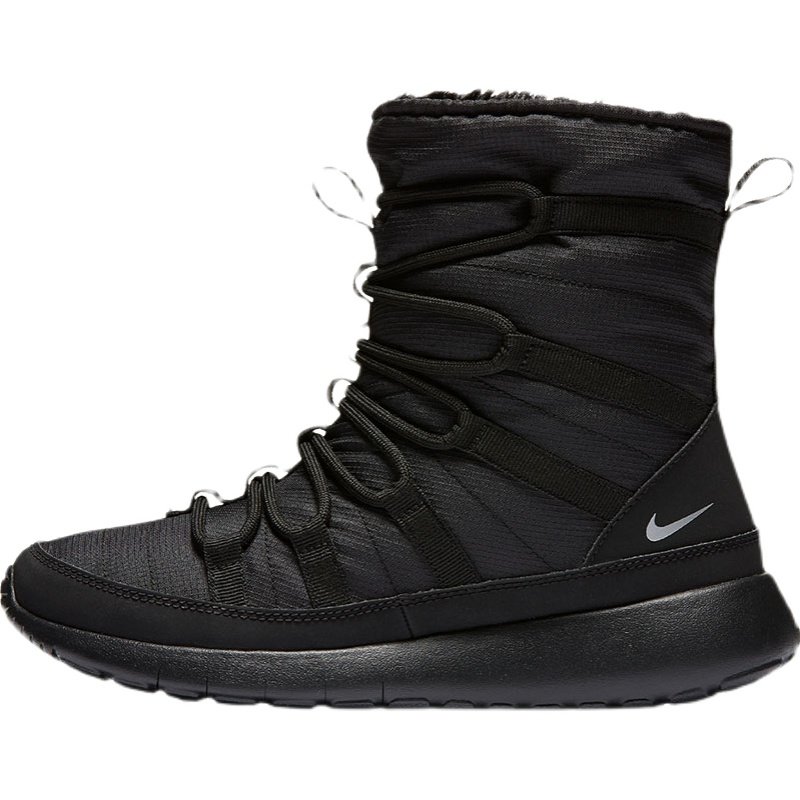 Nike/耐克正品冬季女子GS大童加绒防风高帮雪地靴 807758-001,淘宝优惠券,粉丝福利购,淘宝优惠卷