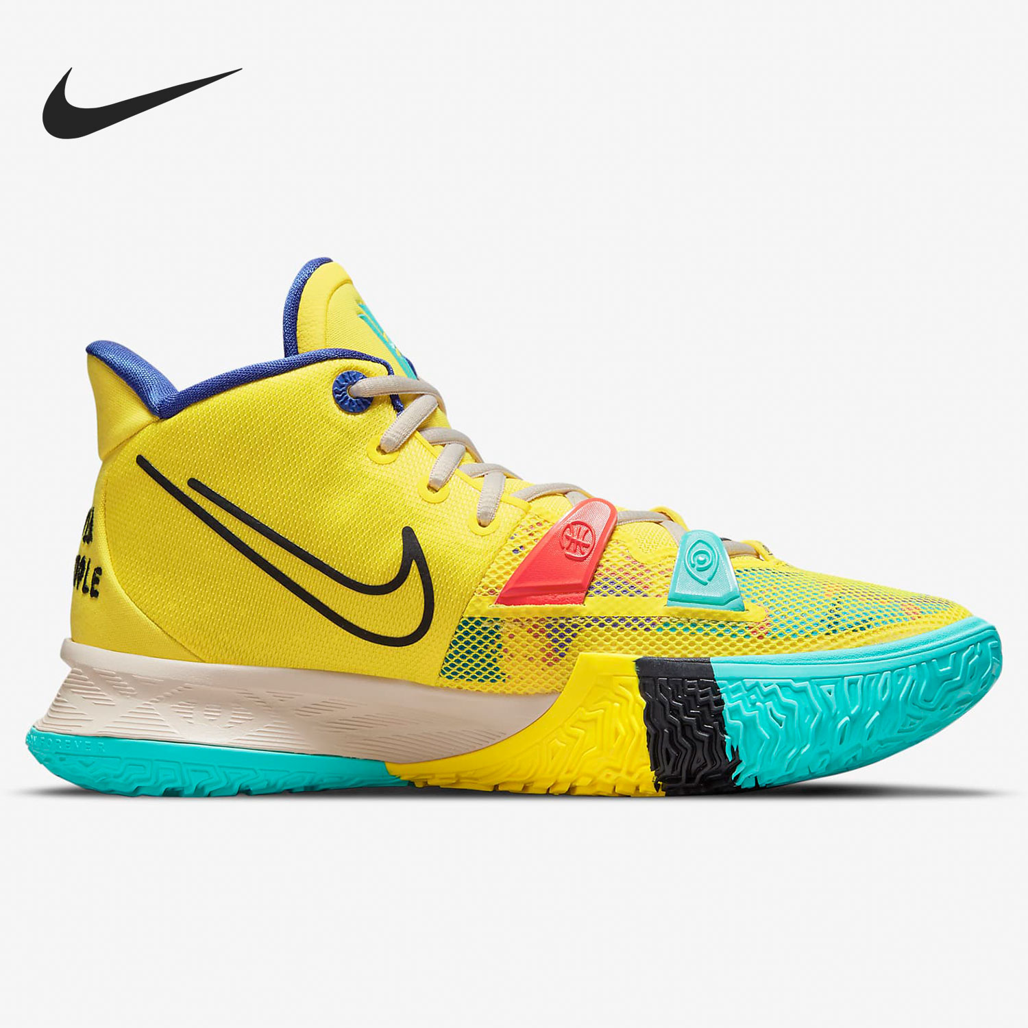 Nike/耐克正品 KYRIE7 EP欧文7代 男子运动篮球鞋CQ9327-700 - 图0