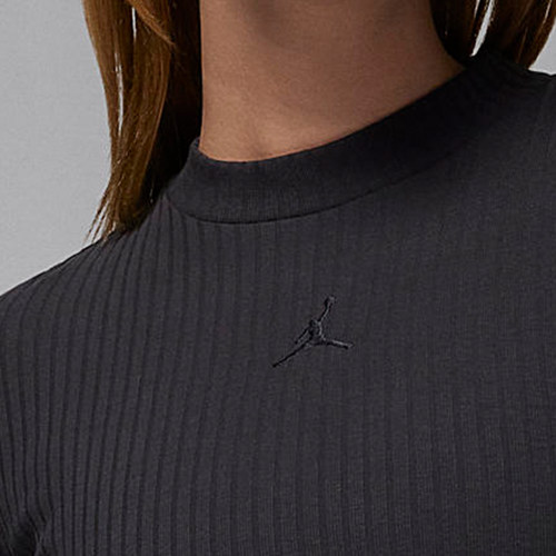 Nike/耐克正品Air Jordan 女士休闲运动针织长袖T恤FN5400 - 图0