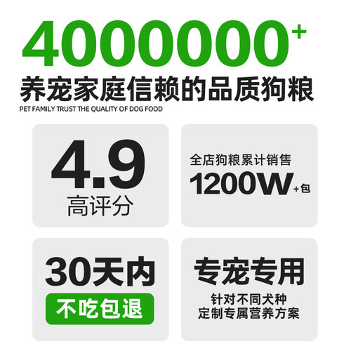 耐威克泰迪贵宾老年犬专用狗粮5斤7岁以上鸡肉味呵护肠胃官方旗舰-图0