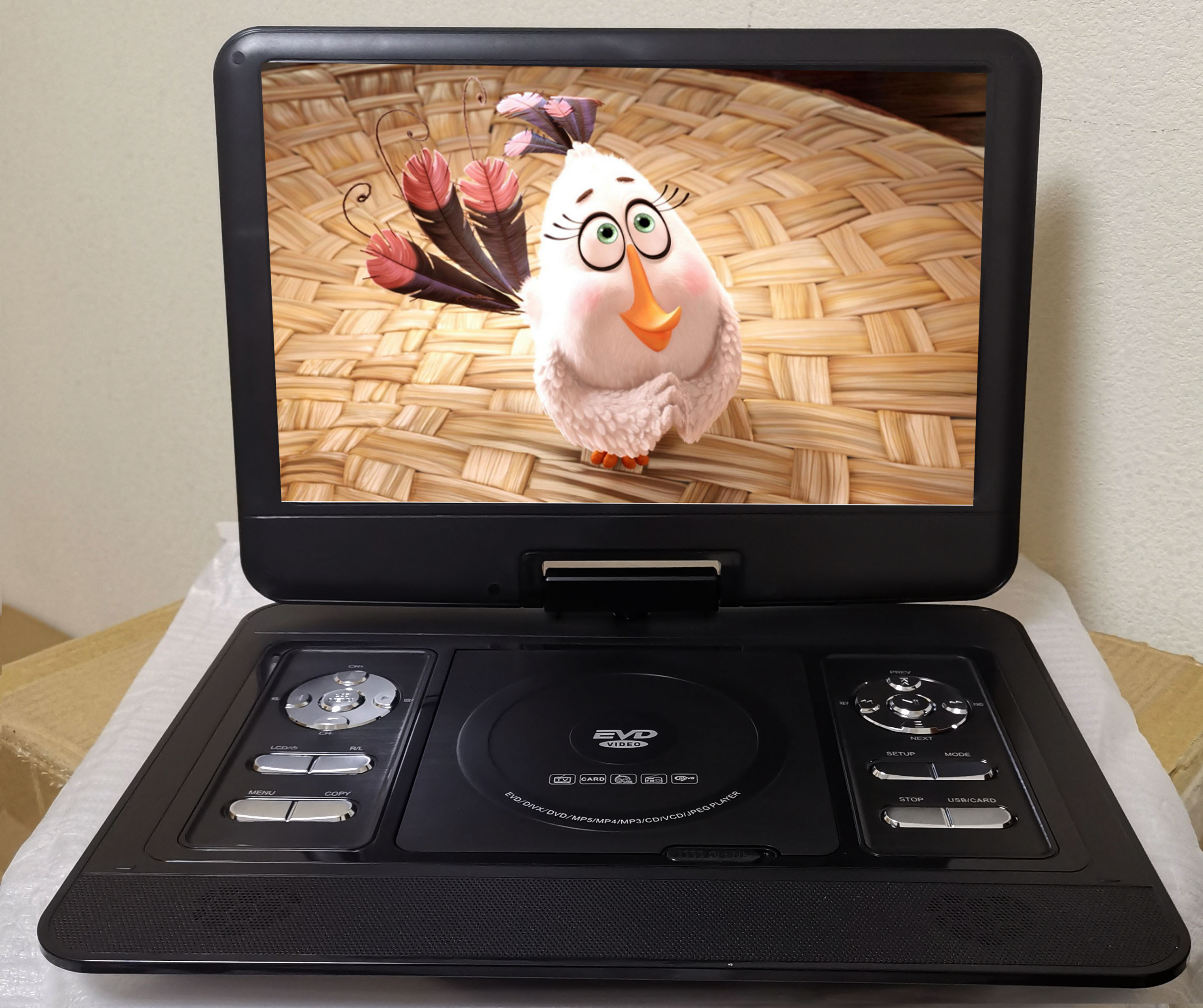 欧美日本移动DVD便携EVD影碟可车载充电视家用儿童CD学习机播放器