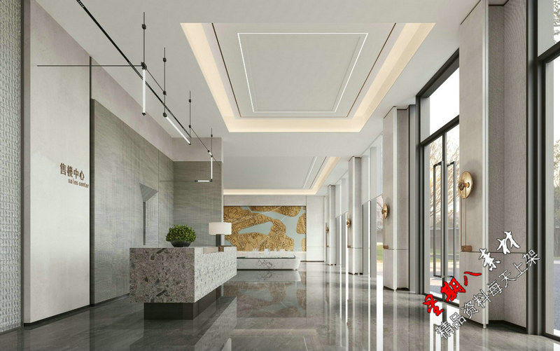 c592矩阵纵横新作某售楼处CAD施工图纸高清效果图销售中心会所,淘宝优惠券,粉丝福利购,淘宝优惠卷