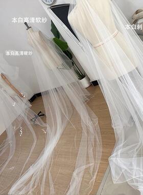新娘结婚蕾丝超仙头纱
