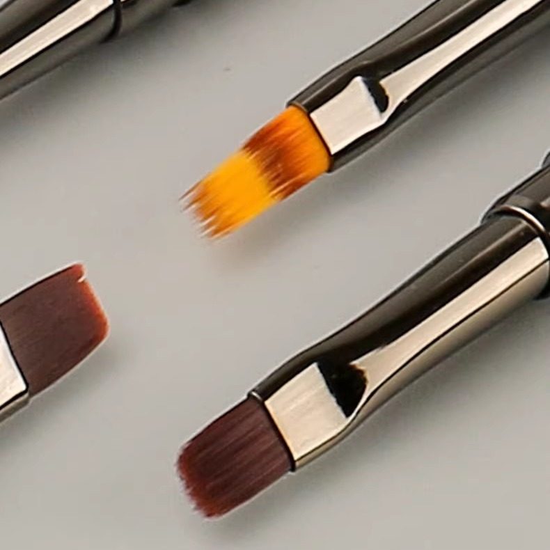 枪黑色金属杆美甲笔新手学员练习光疗彩绘笔拉线笔晕染笔12支套装,淘宝优惠券,粉丝福利购,淘宝优惠卷