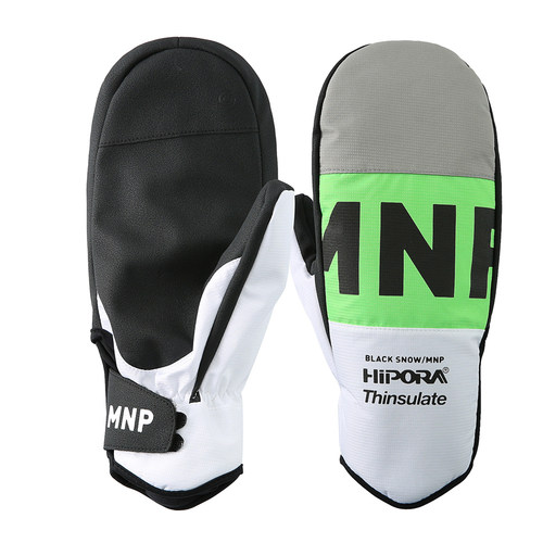 滑雪手套单板双板防水内五指焖子透气耐磨韩国进口防水膜新雪丽3M - 图1