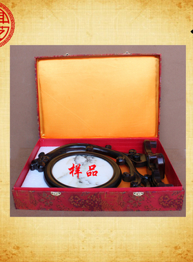 天然实木摆件礼盒台屏特价