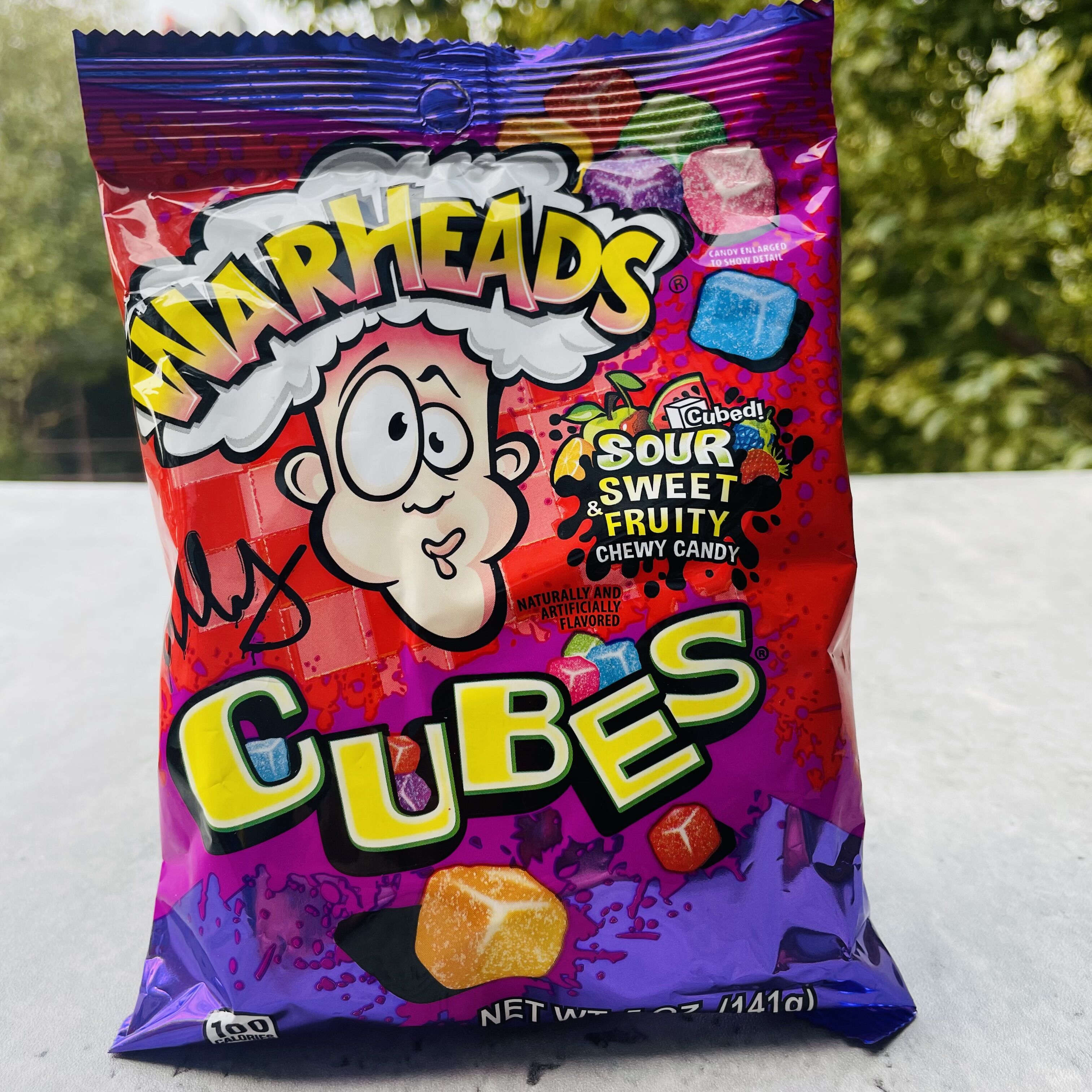 warheads美国进口子弹头牌酸味多种糖果sour cubes方块糖液体喷雾 - 图0