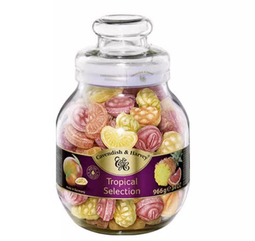 cavendish harvey mixed fruit德国进口嘉云水果糖杂果酸果966g - 图2