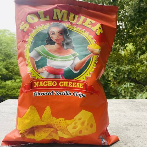Sol Mujer美国墨西哥少女玉米片浓香芝士味/烧烤/牛油果味198.4g - 图0