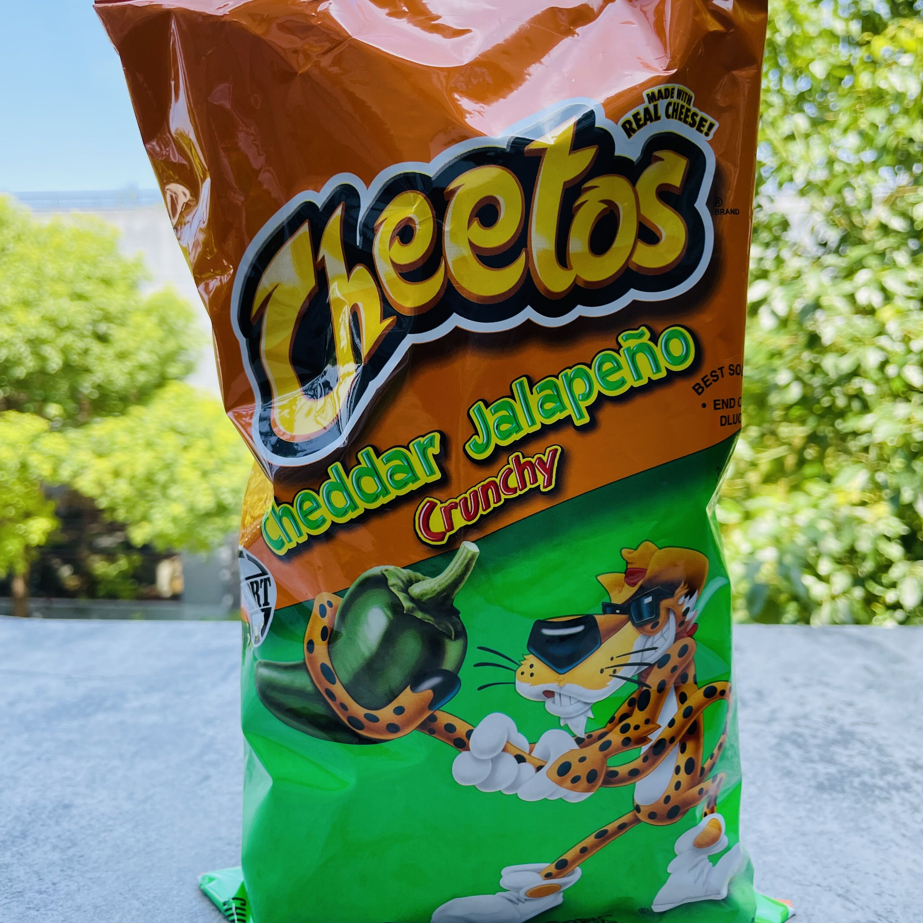 Cheetos Crunchy美国原装乐事奇多热辣 辣椒 芝士奶酪酥脆条松脆 - 图1