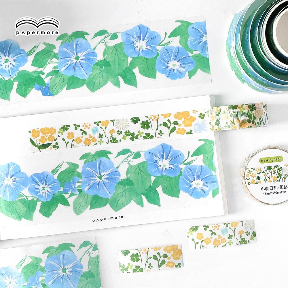 PaperMore小春日和和纸胶带特油盐系可爱手帐本diy笔记本装饰贴画,淘宝优惠券,粉丝福利购,淘宝优惠卷