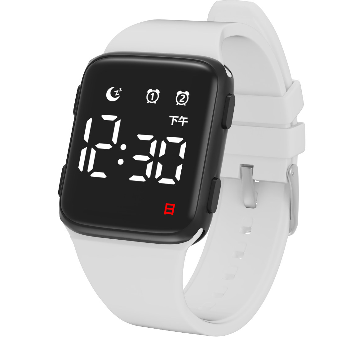 儿童手表男女款青少年Led夜光防水男孩闹钟小学生电子表星期日历,淘宝优惠券,粉丝福利购,淘宝优惠卷