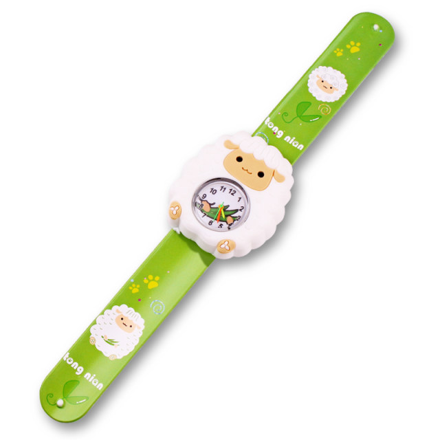 Children's Toy Watch Girl White Rabbit Electronic Watch Girl Gift Cute Toddler Cartoon Cat Boy