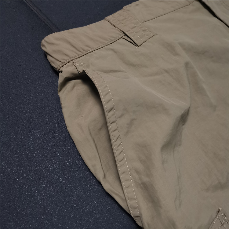 三种穿法欧美设计可拆卸裤腿多口袋机能风轻薄夏季户外速干裤K249 - 图0