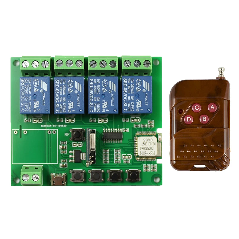 Mobile phone, smart switch key, relay, module, remote control, 220v
