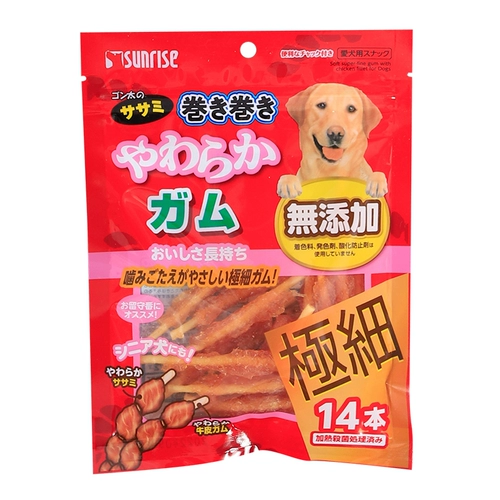 Shenglai знает собачьи закуски домашних животных очень тонкие коврика рулоть курица чистая костяная палочка, мягкая и твердая маленькая собачья питание питание