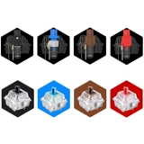 Вишневое немецкое вишневое оборудование клавишная стержень Черный вал черный вал серебряный вал Красный вал чайный вал линия молока