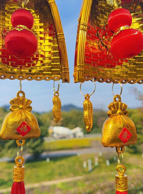 招财乔迁装饰新年客厅拍一发二