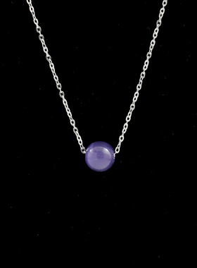 轻奢小众高级感choker猫眼石项链女2024新款爆款锁骨链颈链配饰品