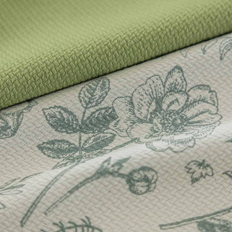 法式浪漫清新高遮光数码印花环保成品窗帘定制客厅落地窗飘窗卧室,淘宝优惠券,粉丝福利购,淘宝优惠卷