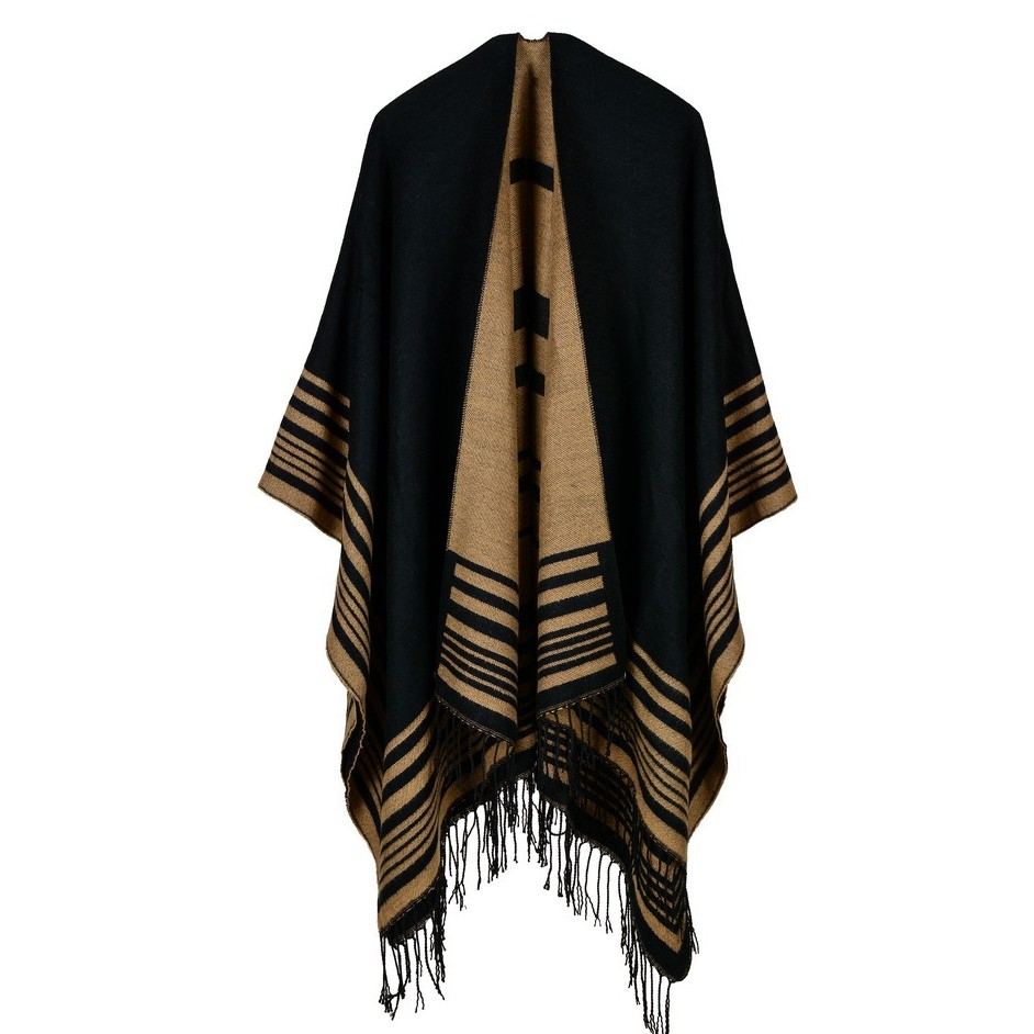 男士西藏旅游太极花披肩 仿羊绒旅行披风空调斗篷 女士开保暖围巾,淘宝优惠券,粉丝福利购,淘宝优惠卷