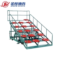 Golden Mausoleum Trackfield Finish Line CPT-3 Mobile Telescopic Watch Bench Seat 16 Referee Timing Table 22203