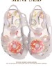 New children's shoes girls sandals Baotou 2023 new summer soft bottom children's jelly shoes little girl princess sandals
