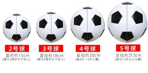 包邮2号3号4号5号儿童足球幼儿园宝宝小孩中小学生训练中考四五号 - 图0