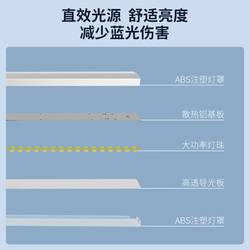 冠雅led护眼台灯儿童专用学习护眼灯宿舍卧室阅读写字触摸学习灯 - 图2