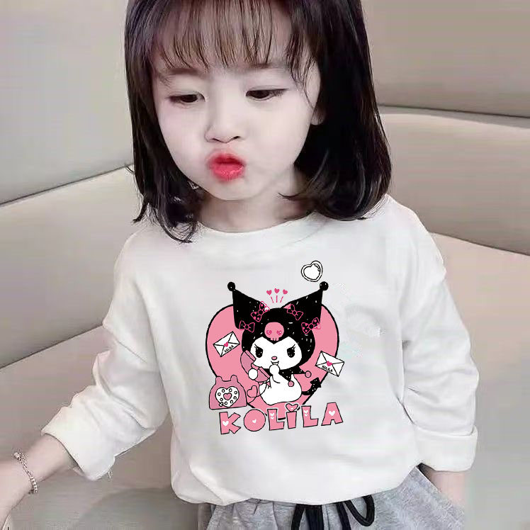 100%纯棉女童长袖T恤春秋新款小女孩白色上衣中小童女宝宝打底衫,淘宝优惠券,粉丝福利购,淘宝优惠卷