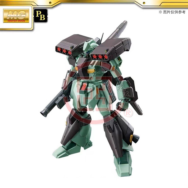 现货日本万代 PB限定 MG 武装强化型杰刚 RGM-89S 重装杰刚 全装 - 图2