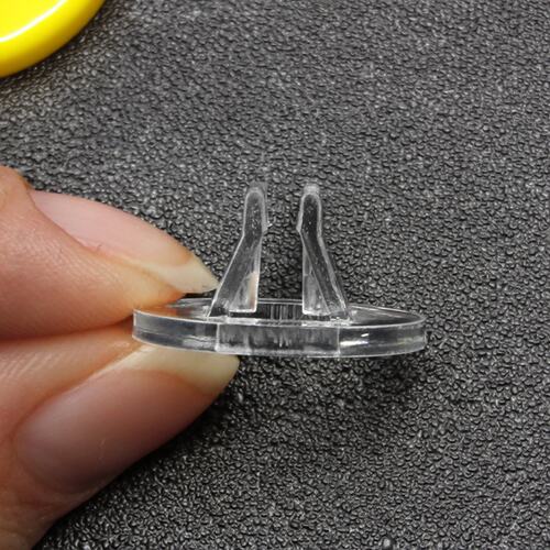 桌面亚克力牌卡牌支架迷你粘夹徽章夹子广告牌支架diy个性展示架 - 图0