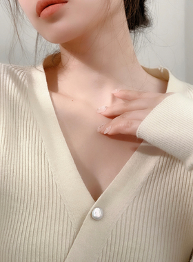 衣服领子大改小暗扣神器胸针