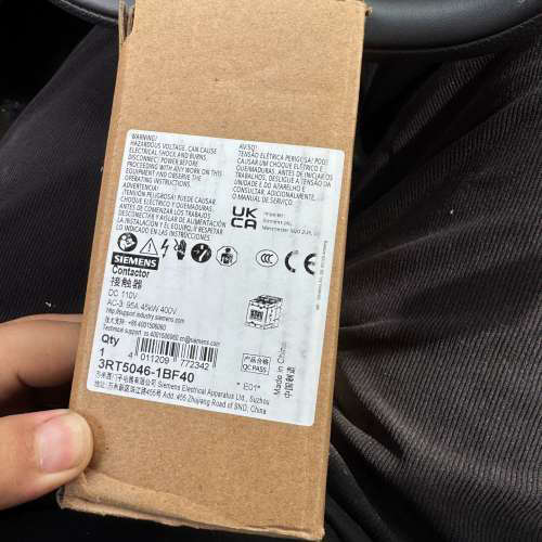 接触器3RT5046-1BF40，，DC110[议] - 图0