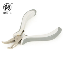 Japan Fukuoka tool Bending Mouth Pliers Labor-saving Mini Bend Sharp Pliers Small Pliers Hand DIY Imports 5 Inch German