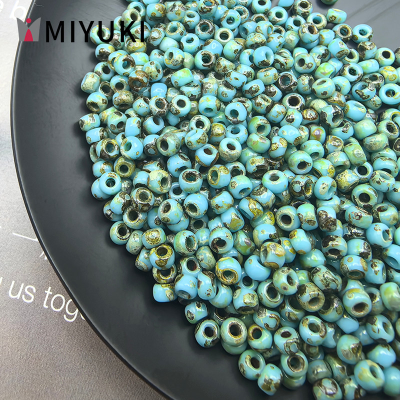 进口MIYUKI御幸复古毕加索3mm米珠diy手工串珠手链项链耳饰品配件,淘宝优惠券,粉丝福利购,淘宝优惠卷