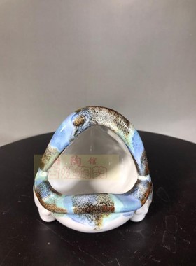 办公室书桌小摆件金蟾烟盅促销